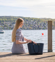 Nomad tote bag in appleskin